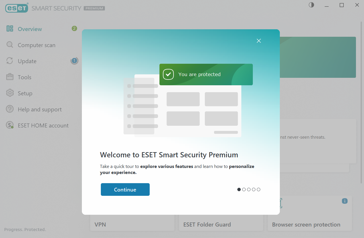 ESET Antivirus tutorial