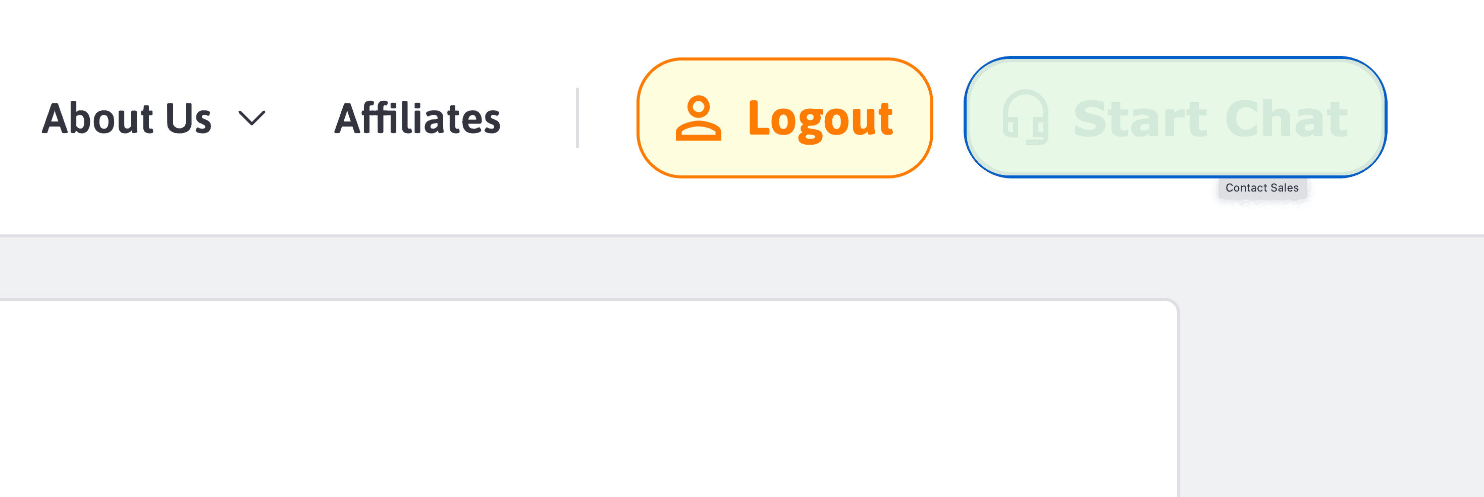 ScalaHosting support page zoomed in with live chat grayed out