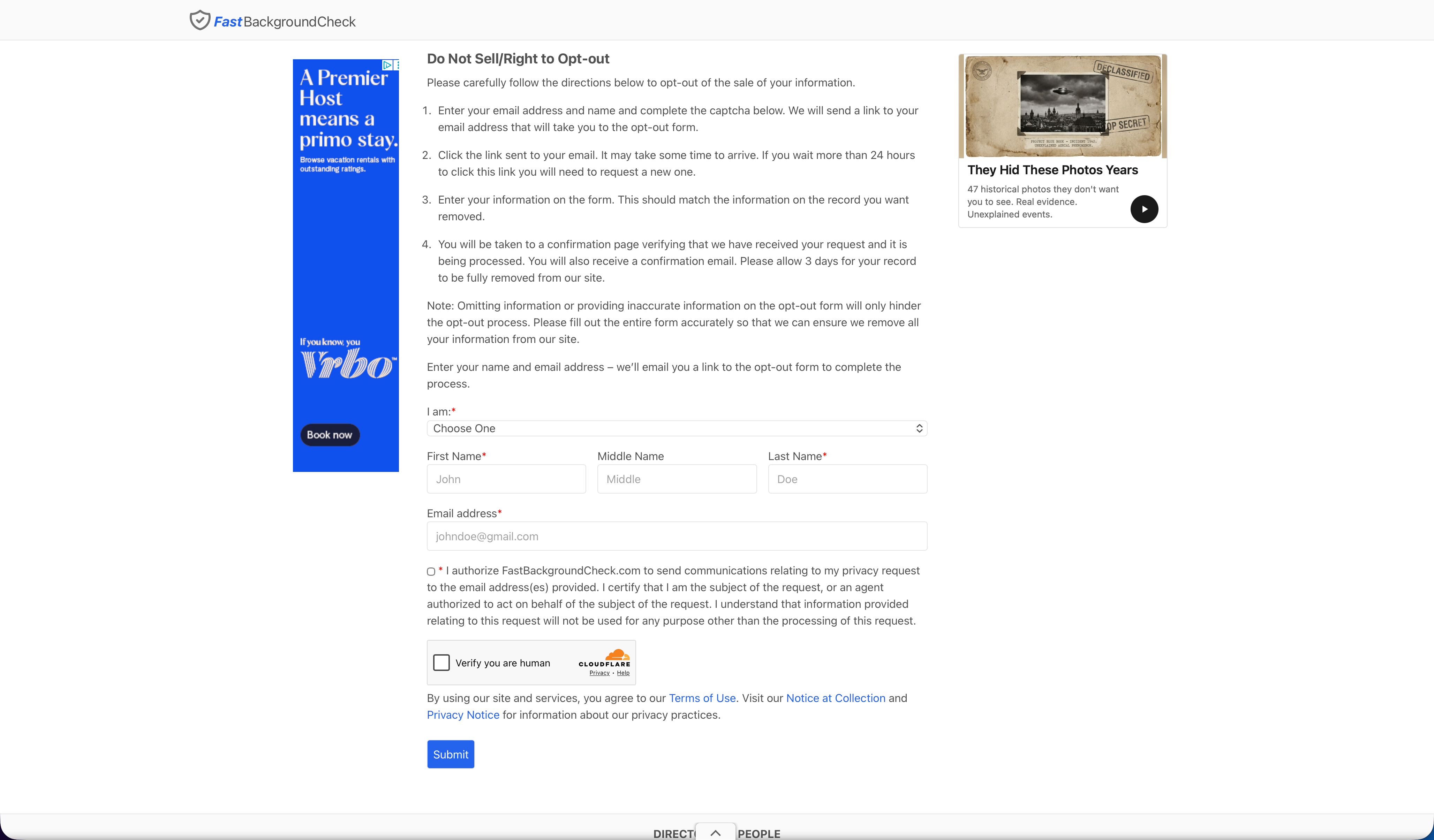 FastBackgroundCheck opt-out Step 2