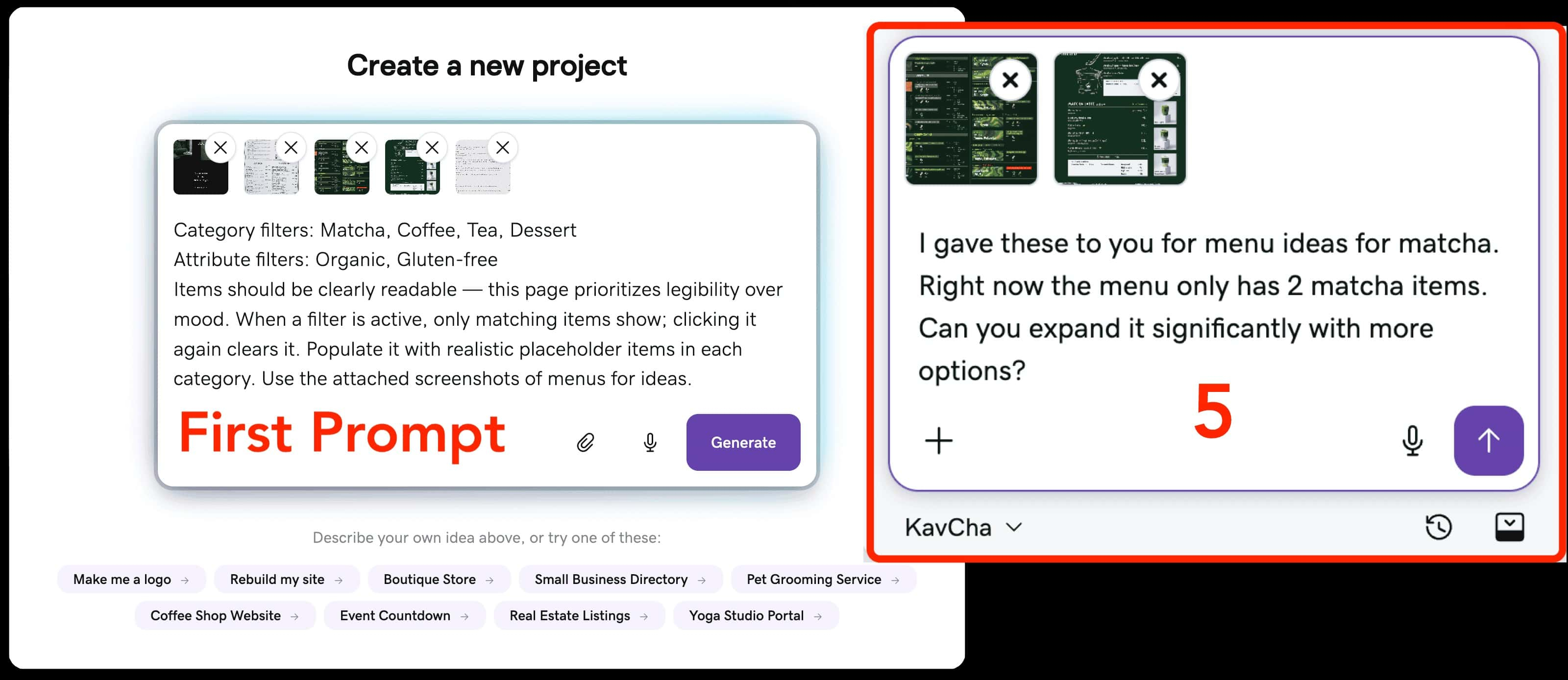 Using Airo chat for corrections