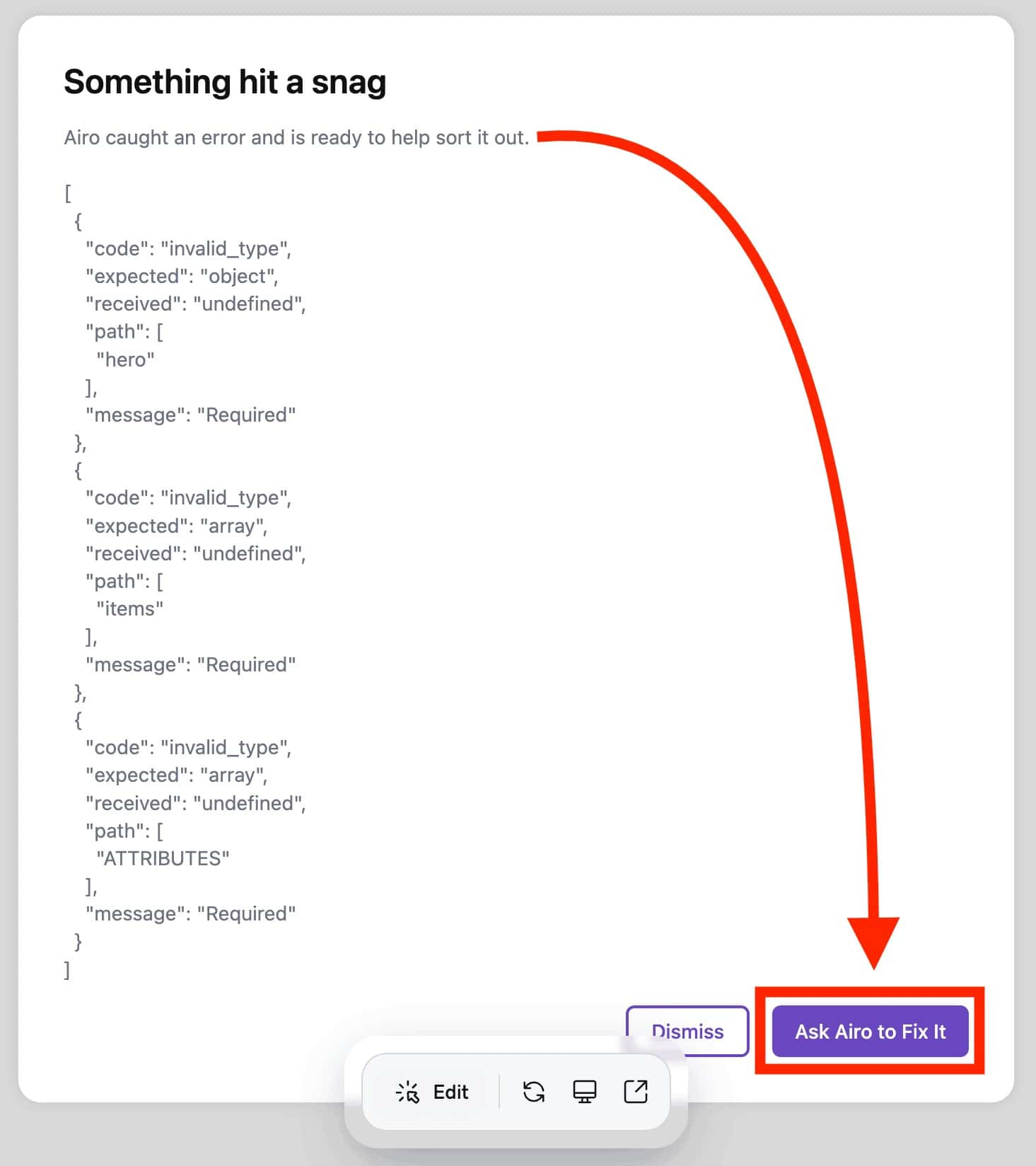 GoDaddy Airo AI self-healing code