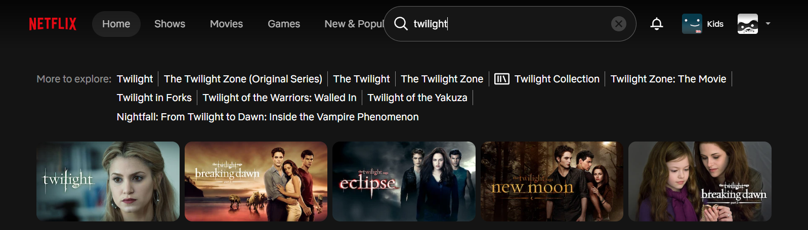 Complete "Twilight" Saga is available on Netflix October 2026
