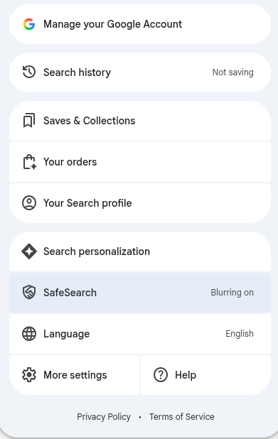 Use SafeSearch to filter content on Chrome